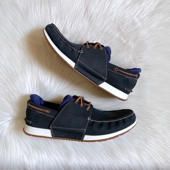 timberland heger's bay boat shoe